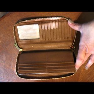 Michael Kors Bags - MK Brown and Tan Wallet Michael Kors Bags - MK Brown and Tan Wallet